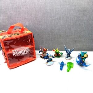Skylanders Giants Show & Go Case Display Carrying Storage Figures Crystals‎ Lot